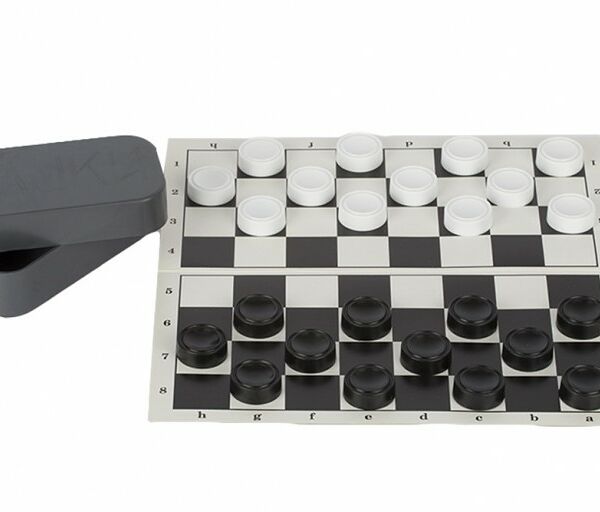 Игра настольная РУССКИЙ СТИЛЬ Шашки, спортивная,в пакете