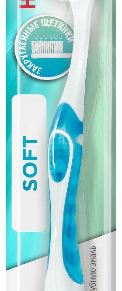 Зубная щетка Lacalut Soft с мягкой щетиной, цвет в ассортименте