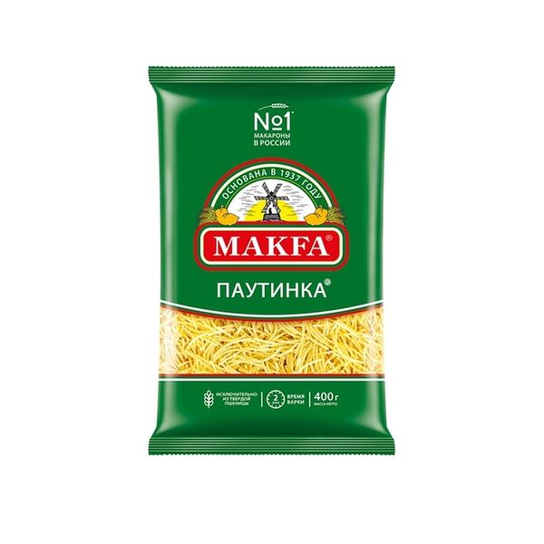 Макаронные изделия Makfa Вермишель паутинка 400 г