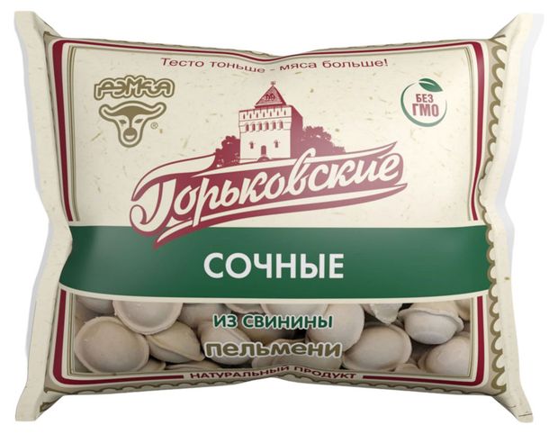 

Пельмени Горьковские Сочные со свининой 420 г