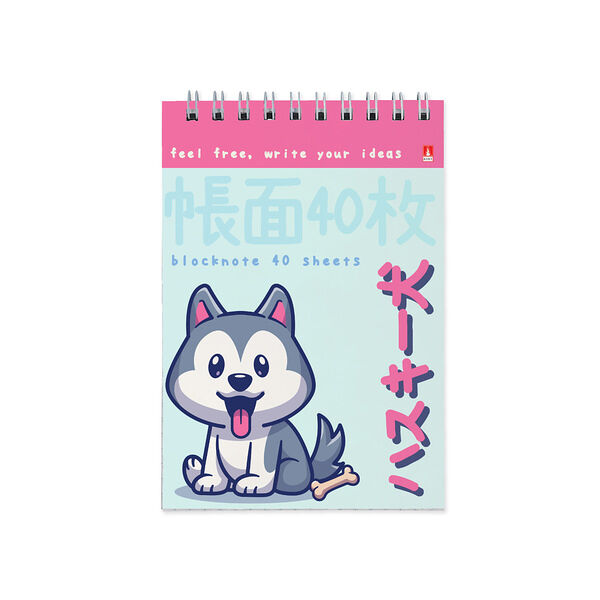 Блокнот Альт Kawaii Animals на гребне А6, 40 листов