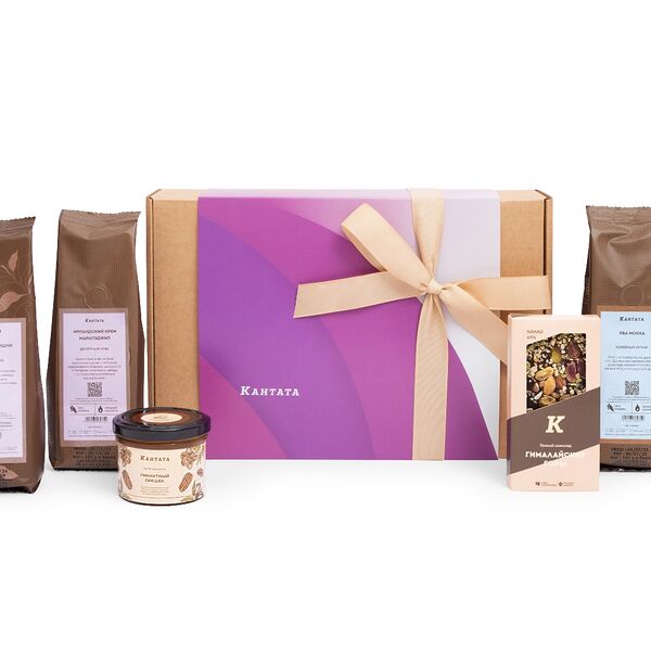 Подарочная коробка Эстетика кофе