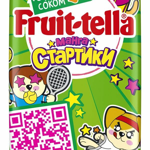 Жевательный мармелад Fruit-tella Манга Стартики, 10 г