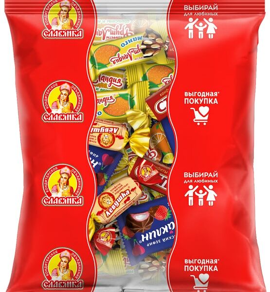 Конфеты Лучшее от Славянки №1 452г