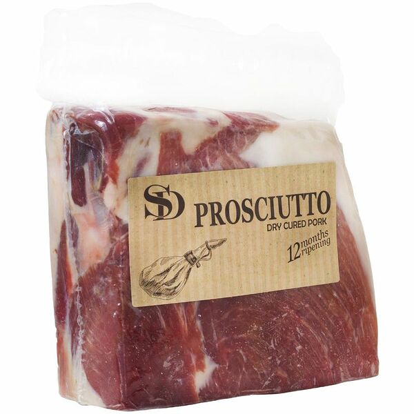 Продукт мясной SD Прошутто свинина сыровяленая категории А, вес