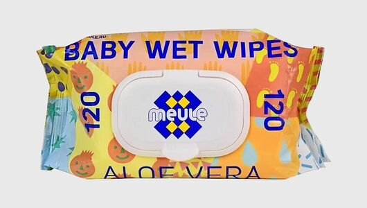 Влажные салфетки Meule детские 120 шт