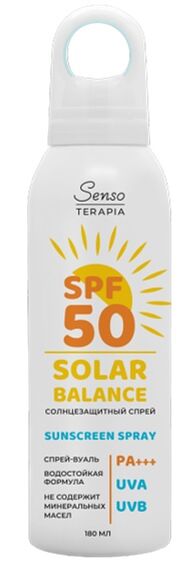 Спрей-вуаль солнцезащитный Senso Terapia SPF 50 180 мл