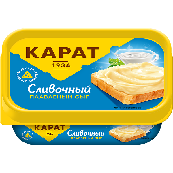 Сыр плавленый сливочный 