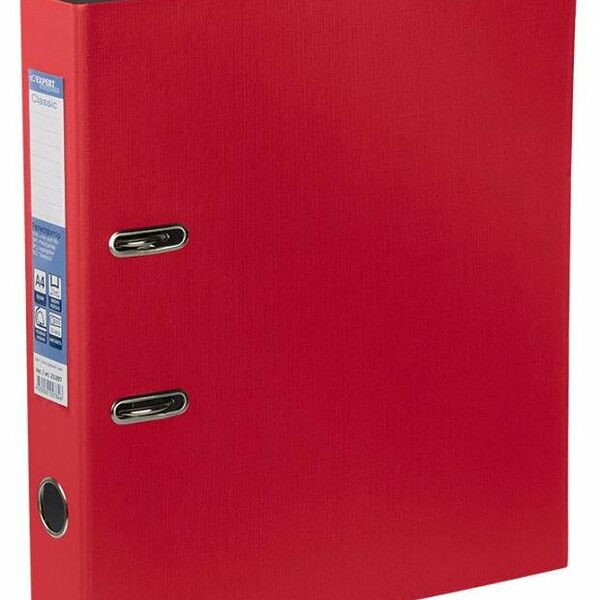 Регистратор Expert Complete А4 PVC красный, 1 шт