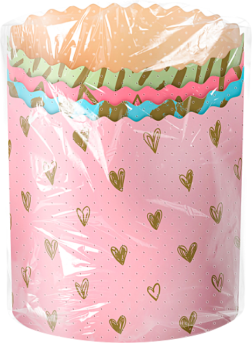 Формы для куличей Тодико цветные 60х70 мм