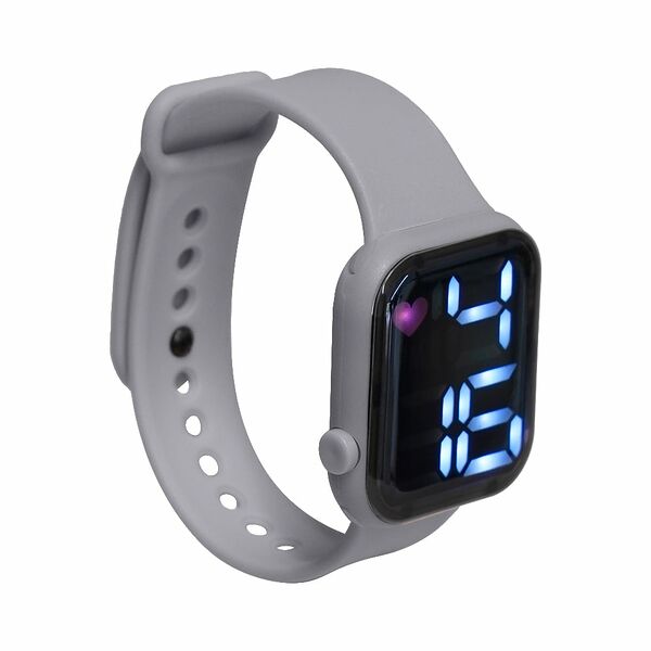 Часы на руку с электронно-оптической индикацией времени и даты, в ассортименте