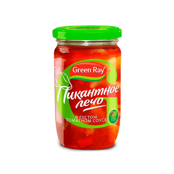 Лечо пикантное Green Ray натуральное
