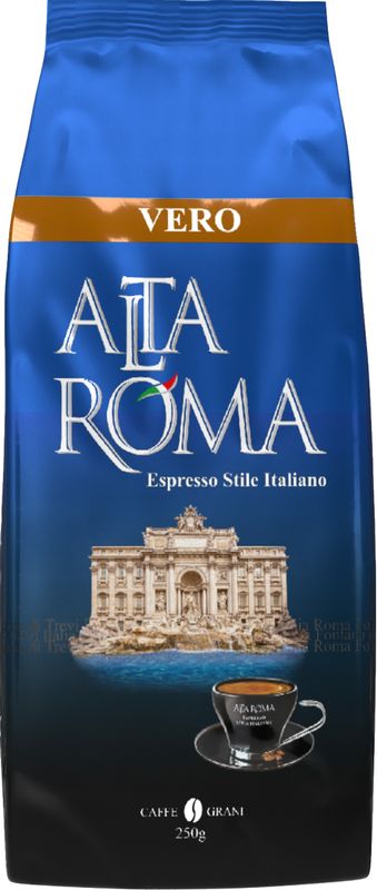 

Кофе Alta roma Vero в зернах 250 г