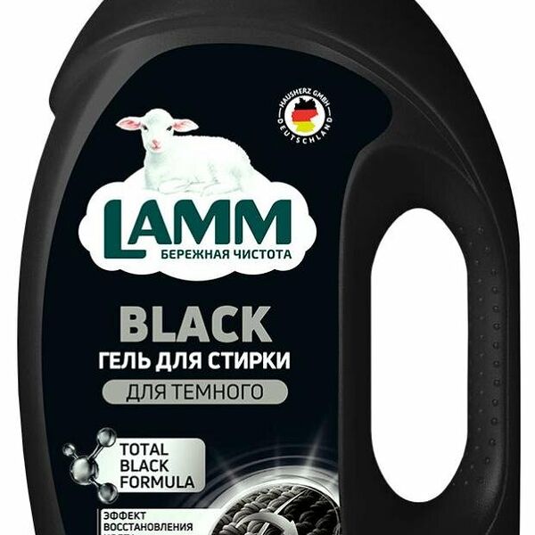 Гель для стирки Lamm для темного белья, 1.04 л