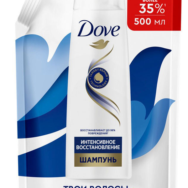 Шампунь Dove Интенсивное восстановление
