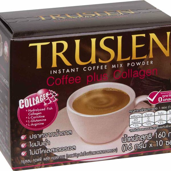 Напиток кофейный Truslen Coffe plus Collagen, 10×16 г