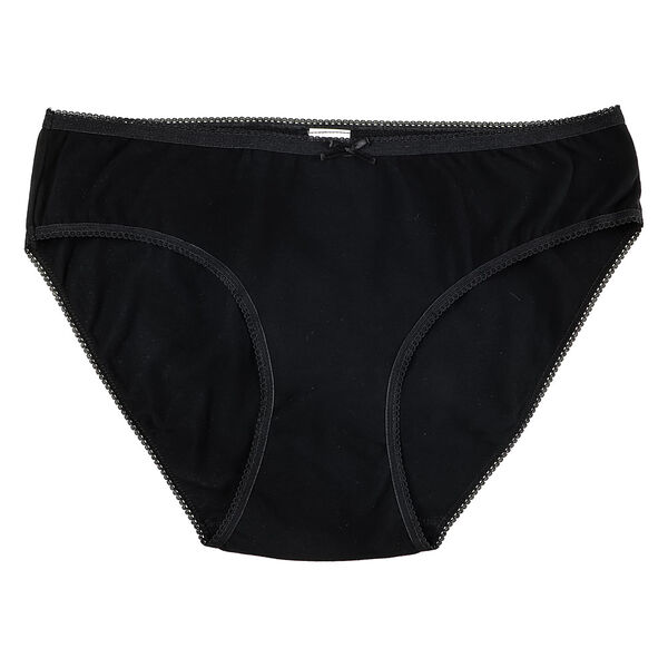 Minimi basic трусы-слипы женские, р-р: 50, 95% хлопок, 5% эластан, черные, bo221