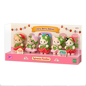 

Игровой набор Sylvanian Families Малыши в костюмах ягодок 3+