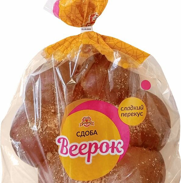 Сдоба Калужский хлебокомбинат Веерок, 350 г