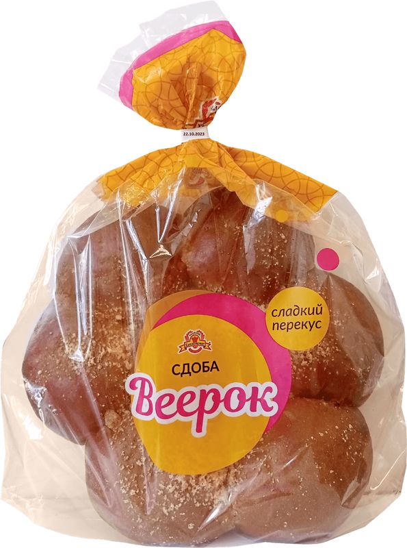 

Сдоба Калужский хлебокомбинат Веерок 350 г