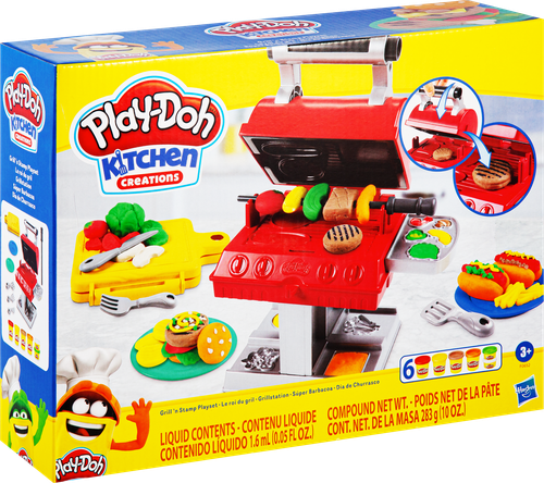 

Набор игровой PLAY-DOH Гриль, 14 предметов