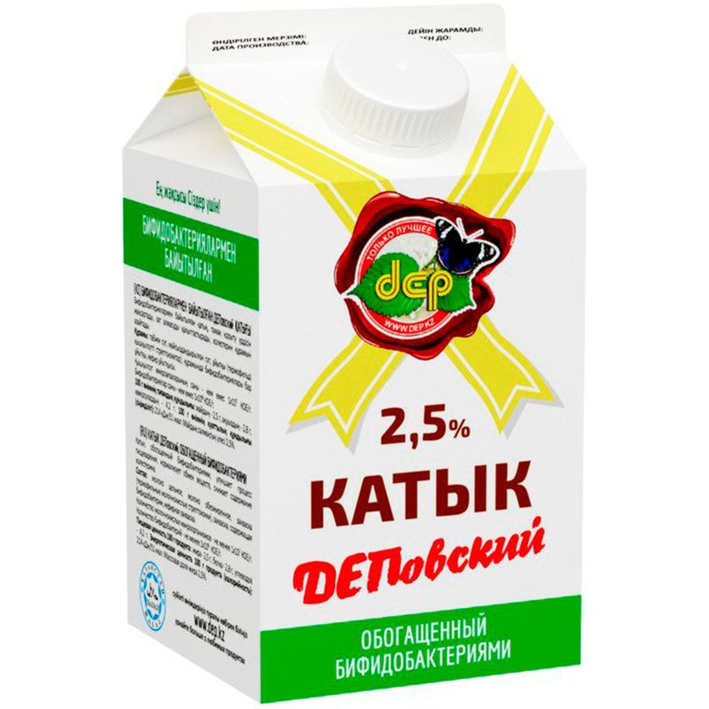 

Катык Dep Деповский 2.5% 500 мл
