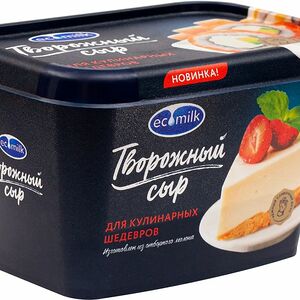 Сыр творожный Экомилк 60%, 400г