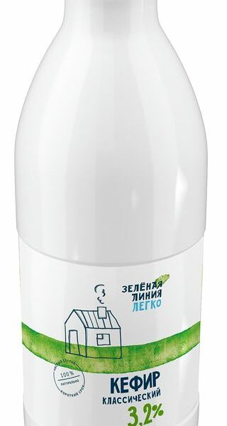 Кефир 3.2% Зелёная Линия