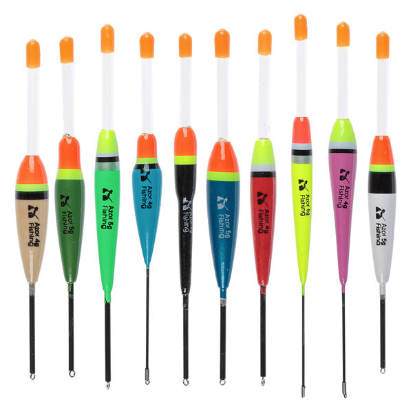 Azor fishing поплавок, пластик, под светлячок, 2 вида:  4гр, 5гр