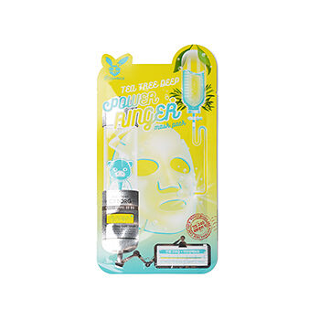 Успокаивающая маска против воспалений Elizavecca Tea Tree Deep Power Ringer Mask 