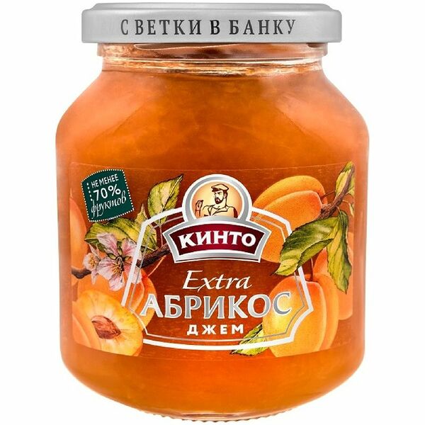 Джем Кинто абрикос, 400г
