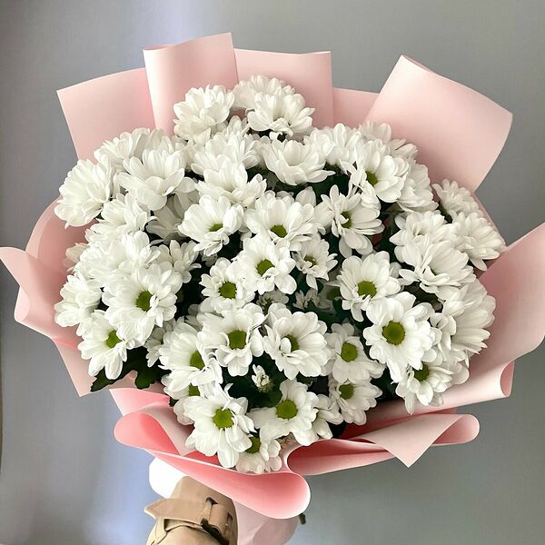 Букет из хризантемы