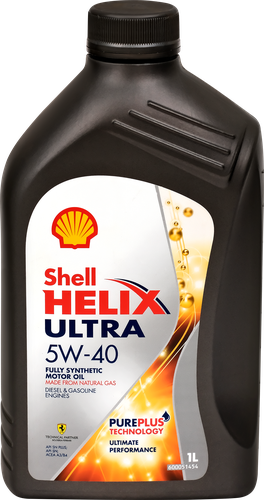 

Масло моторное Shell Helix Ultra 5W-40 1 л