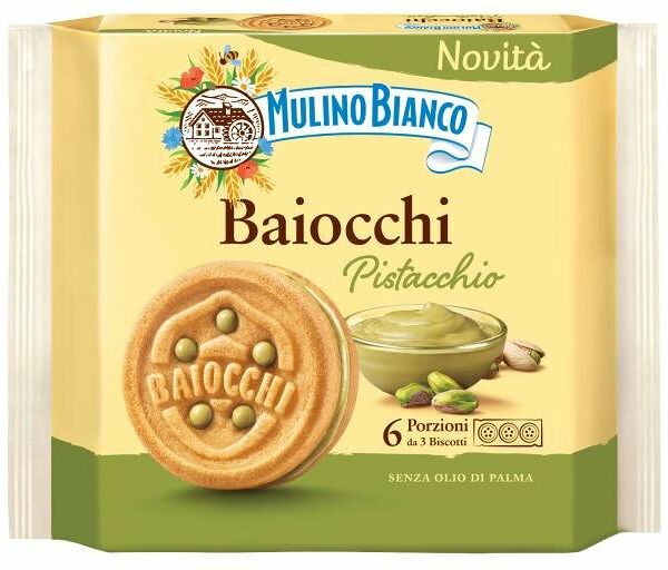 Печенье Mulino Bianco с фисташкой 168 г