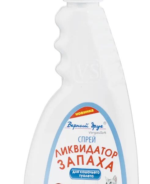 Ликвидатор запаха для кошачьих туалетов (спрей)