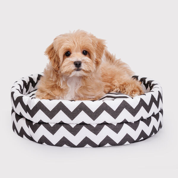 Лежак круглый зигзаг, 40х40х11см