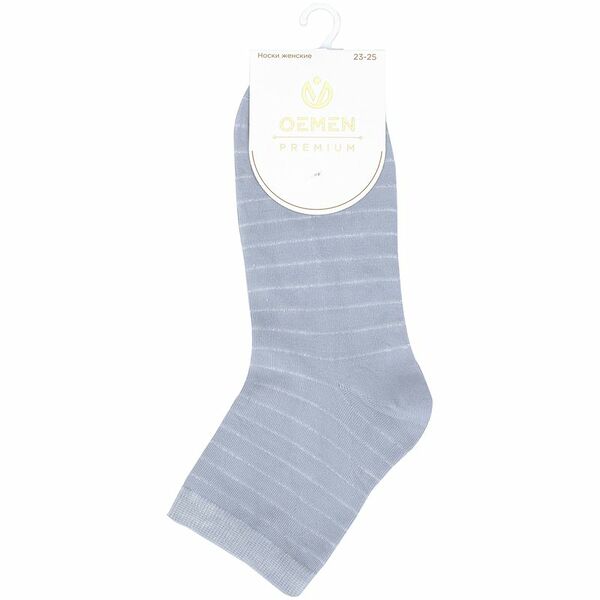 Носки женские с люрексом хлопковые PW680, р25