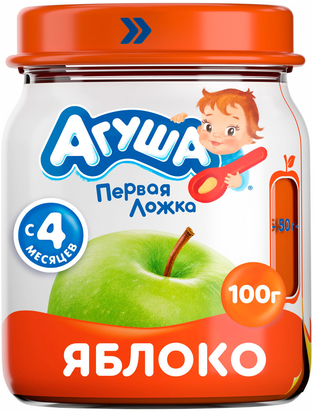 

Пюре Агуша Яблоко