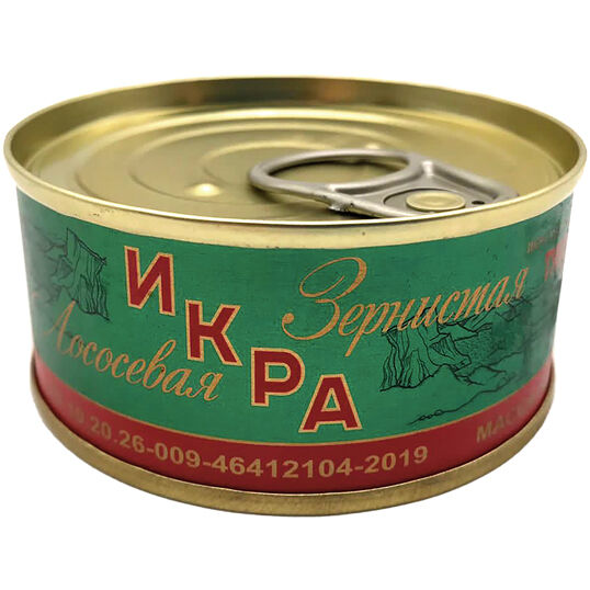 Икра лососевая зернистая Тунгутун Северо-Восточная Компания, 95г