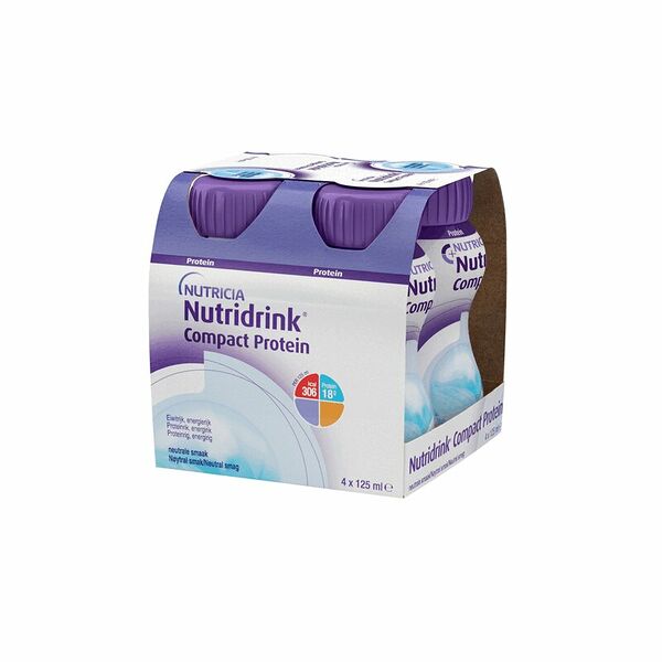 Смесь жидкая Nutridrink Compact Protein 4 шт 125 мл нейтральная
