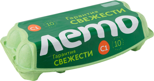 

Яйцо куриное Лето С1 столовое 10 шт
