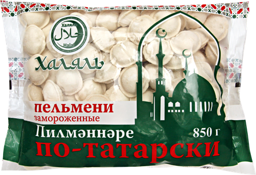 

Пельмени Казан По-татарски категория Б Халяль 850 г