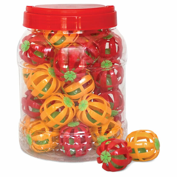 Мячик для кошек Triol Эллипс-погремушка, 1 шт