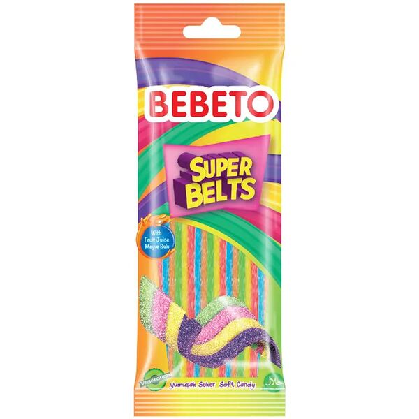 Мармелад жевательный Bebeto Super belts