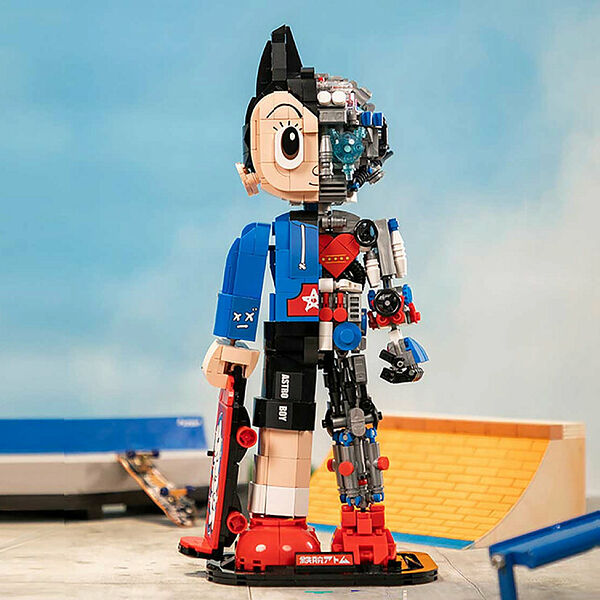 Конструктор Pantasy Astro Boy 86207 Конструктор Астробой-скейтер