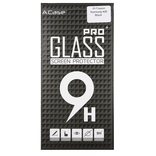 Защитное стекло для Samsung, Galaxy A25, 3D стекло ACASE (Glas-3D-SGA25)