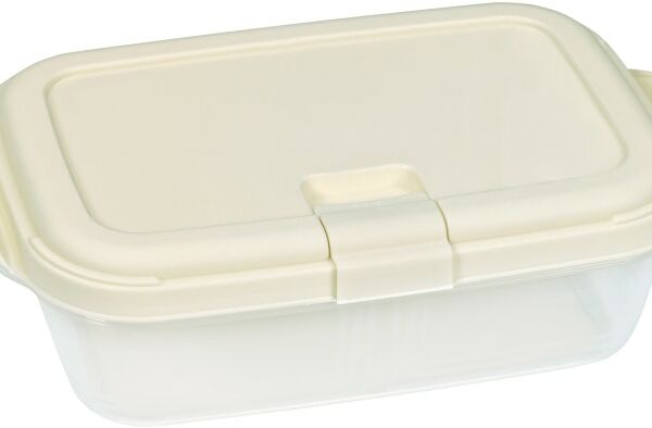 Контейнер Violet Push для СВЧ слоновая кость 0.4л