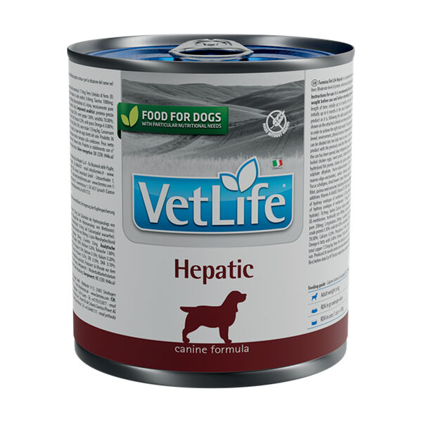 Farmina Vet Life Hepatic Диетический корм для собак при заболевание печени, 300г
