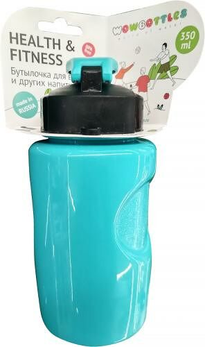 Бутылка спортивная Wowbottles для воды и напитков 350 мл, 1 шт