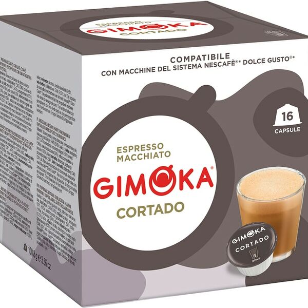 Кофе в капсулах Gimoka Dolce Gusto Cortado 16шт